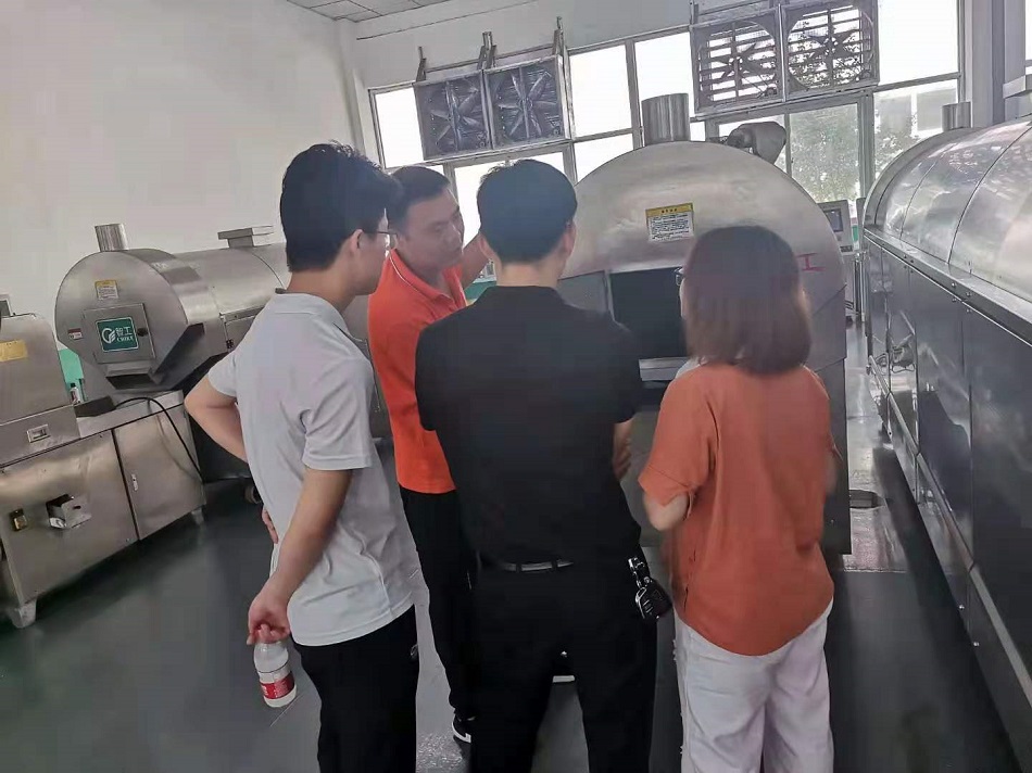 炒貨機(jī)流水線