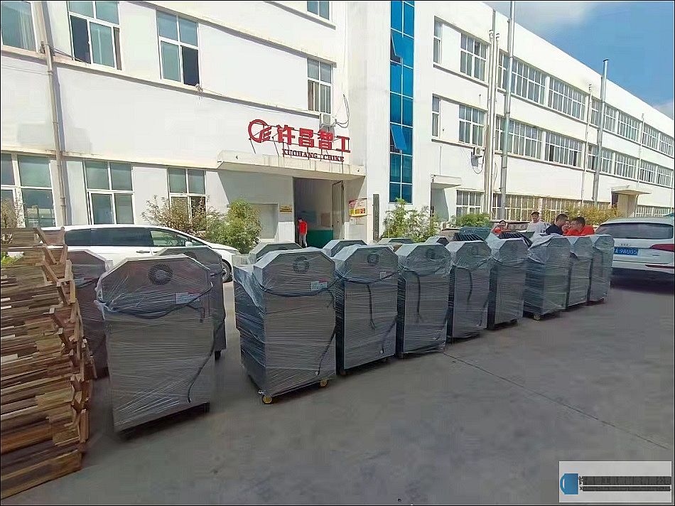 栗滿多再次訂購(gòu)20臺(tái)電磁炒貨機(jī)專車發(fā)貨完成